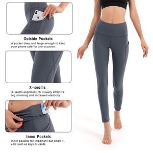 Women’s High-Waisted Yoga Pants w/ Tummy Control